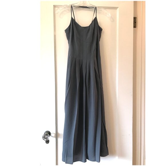 Banana Republic | Gray Pintuck Dress - Picture 2 of 11